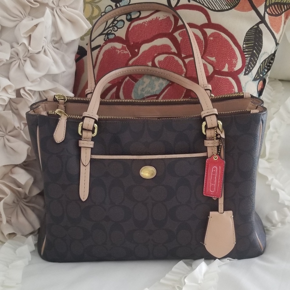 Coach Signature Carryall Satchel